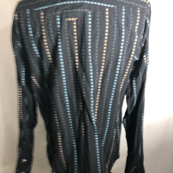 Men’s Black Shirt. Size Large. Roper. - Picture 2 of 7